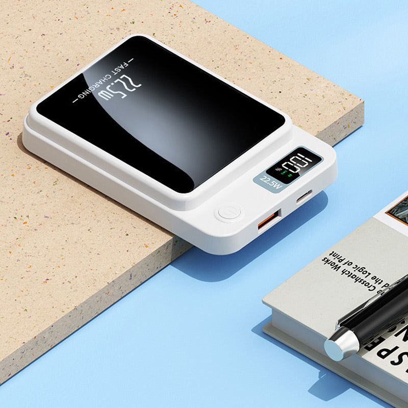 22,5 W ultradünne Schnelllade-Powerbank mit 20.000 mAh Kapazität