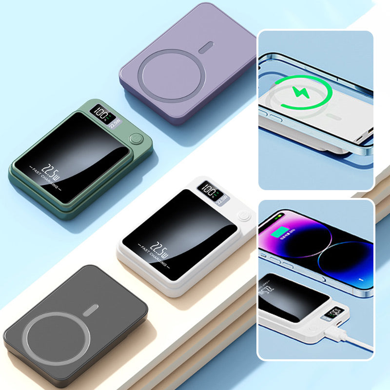 22,5 W ultradünne Schnelllade-Powerbank mit 20.000 mAh Kapazität