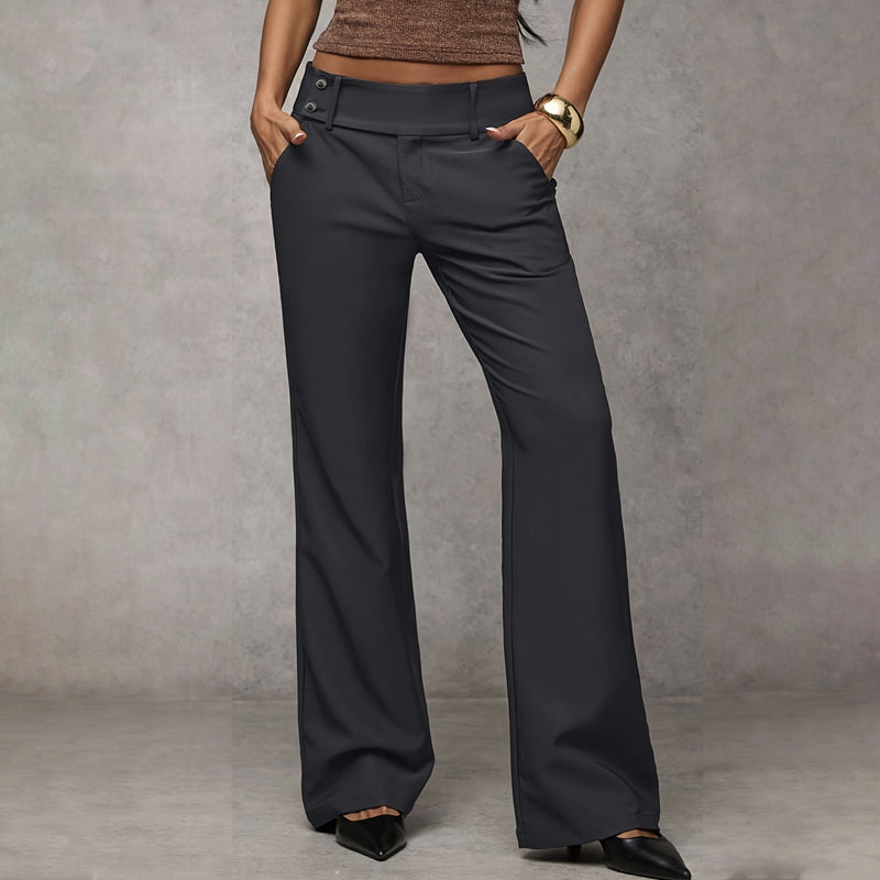 Damen Elegante ausgestellte Business-Hose