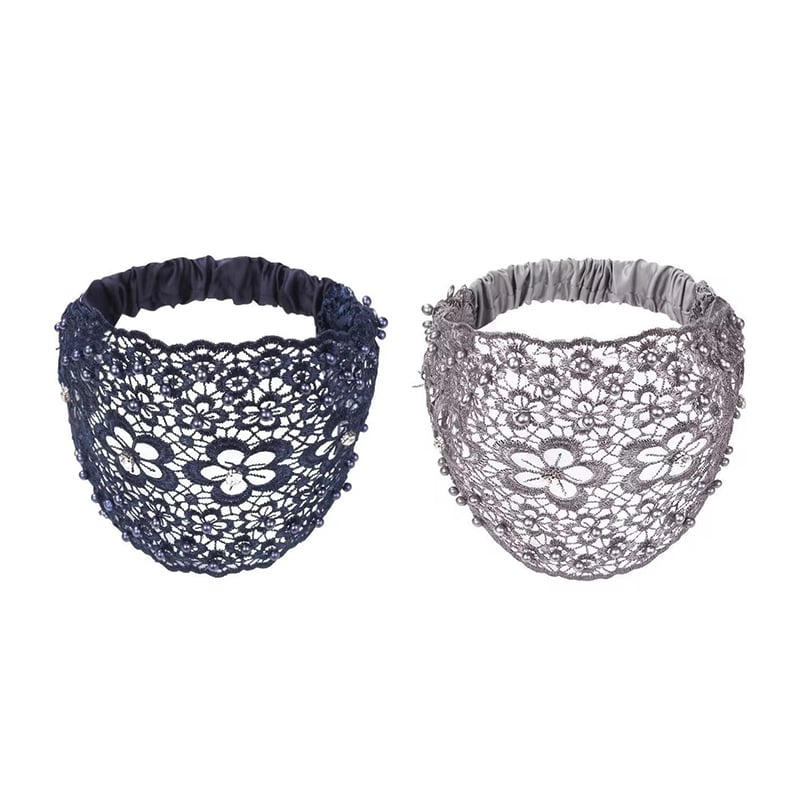 Damen Haarband mit Perlen & Strass – Breites Stirnband für Alltag💎✨