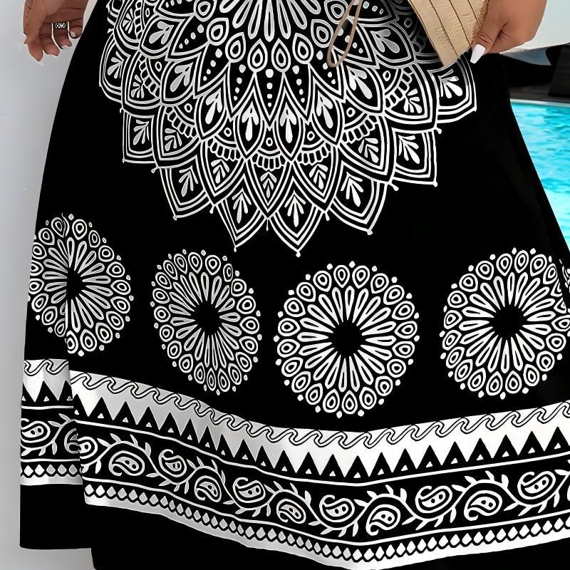 Bohemian-Mandala-Print-Cami-Maxikleid📦Kostenloser Versand🔥